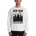 Miniatyrbild 3 av 3: Pew Pew Cartoon Sweatshirt Vit