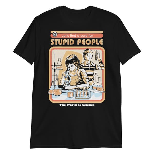 Stupid People T-shirt L