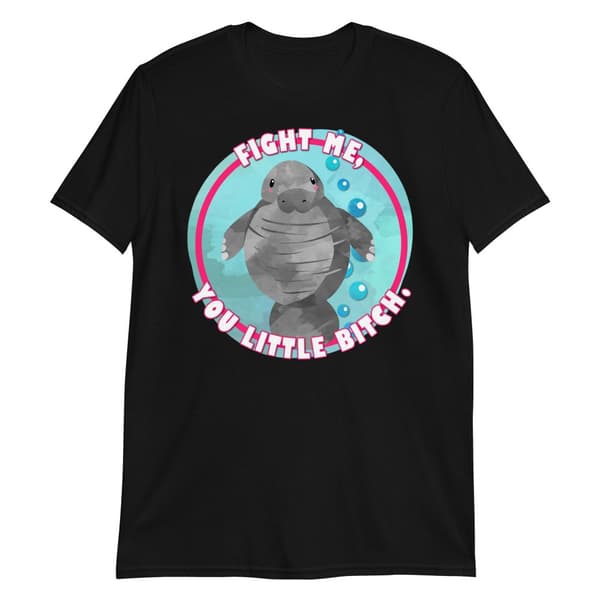 Fight Me T-shirt Svart S
