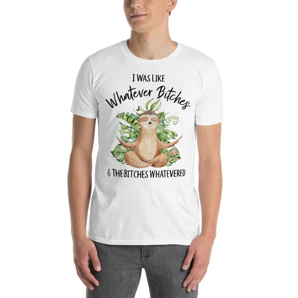 Whatever Bitches T-shirt Vit