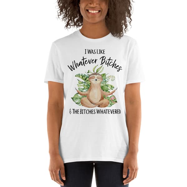 Whatever Bitches T-shirt Vit