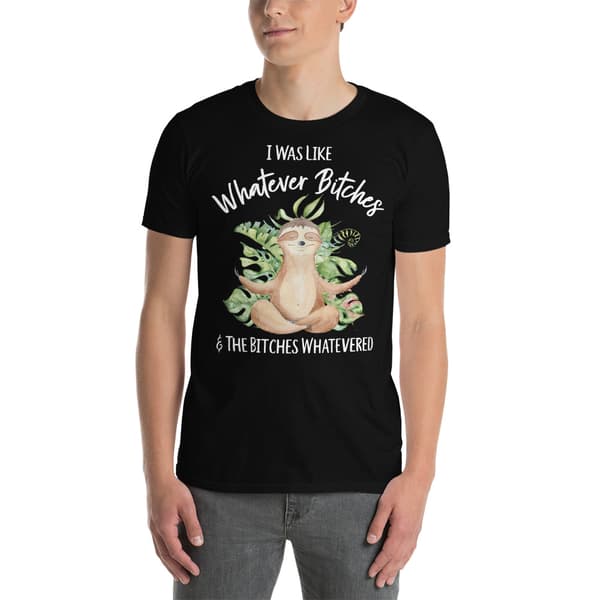 Whatever Bitches T-shirt Svart
