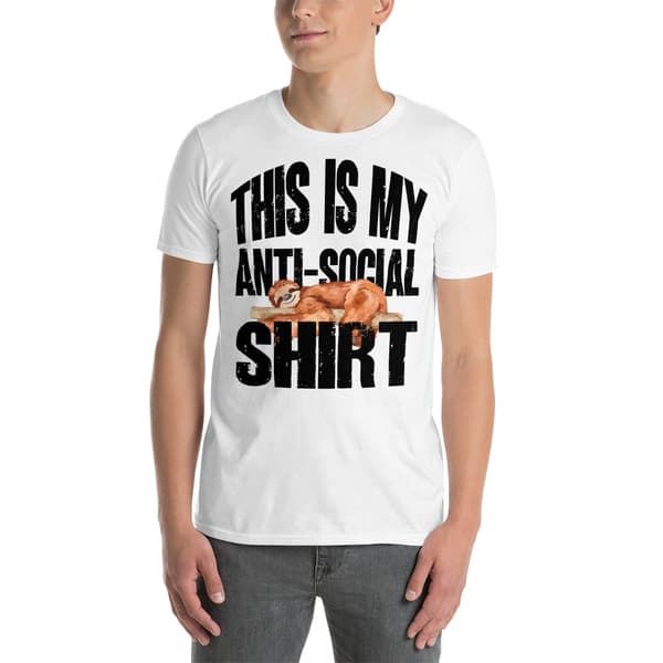 My Anti-social Shirt T-shirt