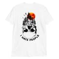 Miniatyrbild 1 av 3: I Hate People Skull T-shirt