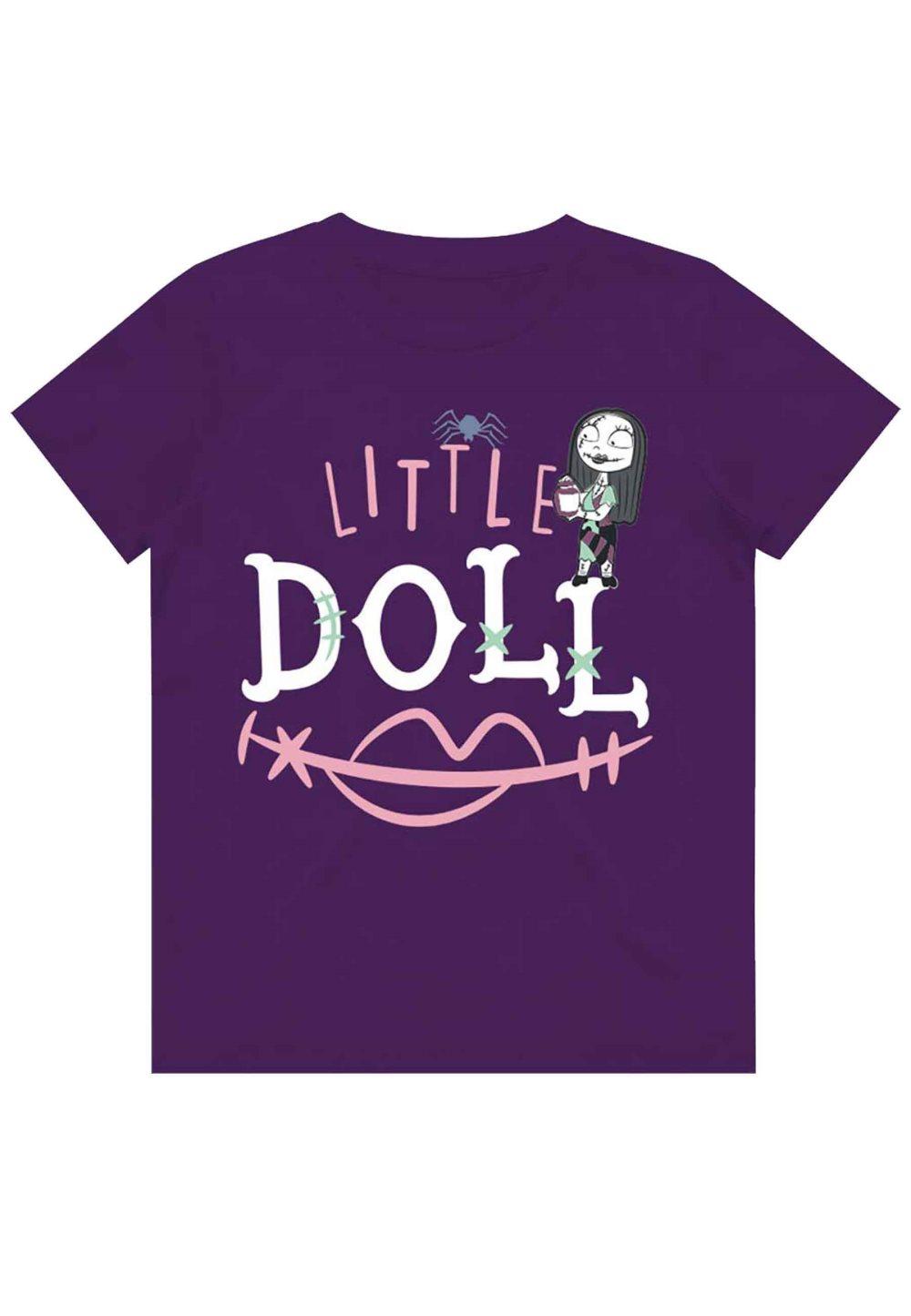 Nightmare Before Christmas Kids T Shirt Little Doll Official Girl Purple