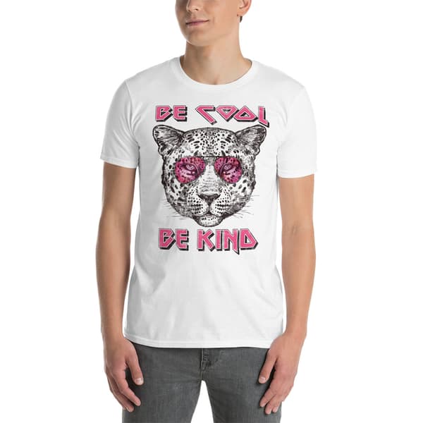 Be Cool, Be Kind T-shirt Vit