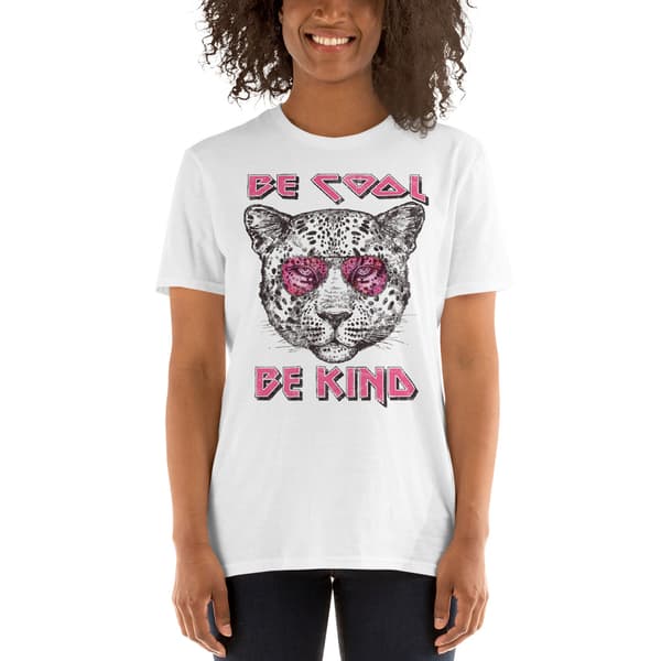 Be Cool, Be Kind T-shirt Vit