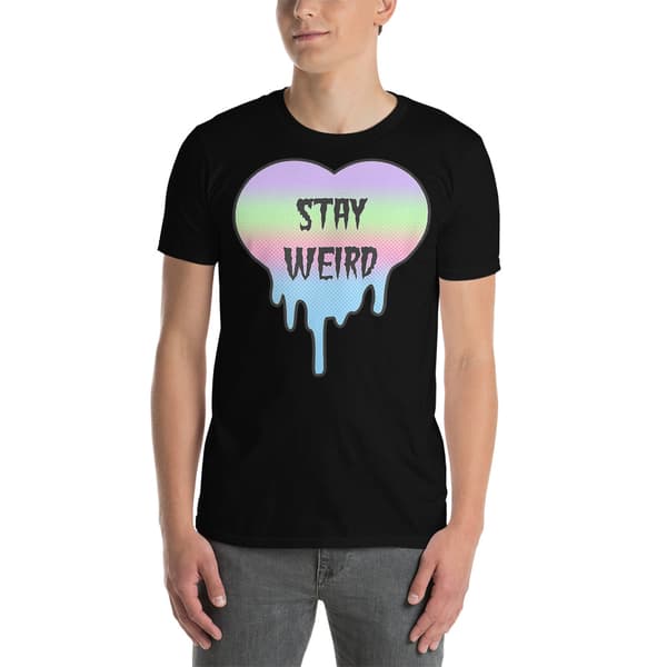 Stay Weird T-shirt Svart