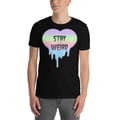 Miniatyrbild 3 av 3: Stay Weird T-shirt Svart