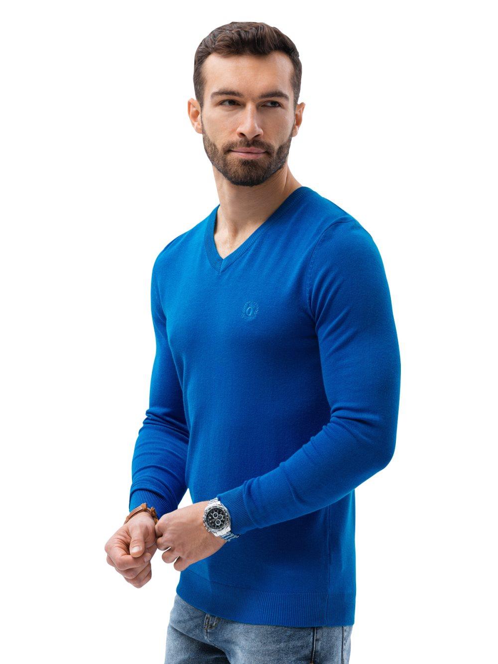 Ombre Herrtröja Elegant Casual tröja för män Tröja V-ringad 8 färger S-XXL