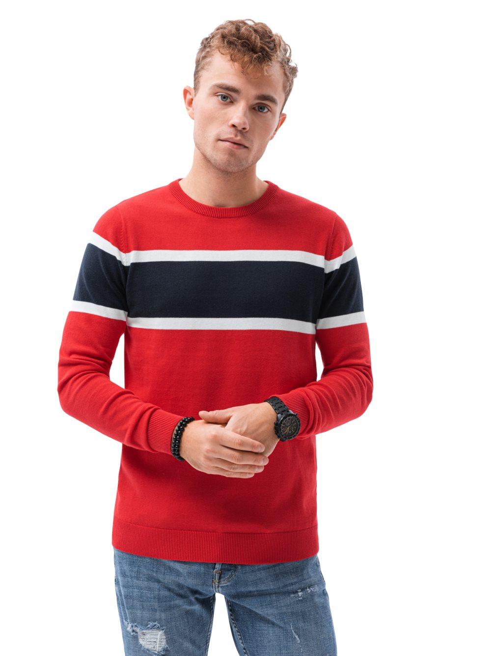 Ombre Herrtröja Elegant Casual Tröja för Herr Tröja 100 % bomull 8 färger S-XXL