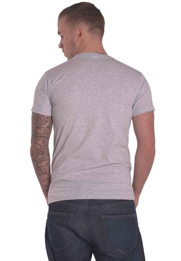 Nightmare Before Christmas T Shirt All Hail Official Mens Grey