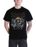 Miniatyrbild 1 av 2: Behemoth T Shirt Messe Noire band logo Official Mens Black