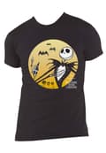Miniatyrbild 2 av 2: Nightmare Before Christmas T Shirt Sunset Jack Logo Official Mens Black