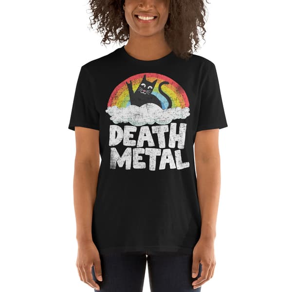 Death Metal Cat T-shirt
