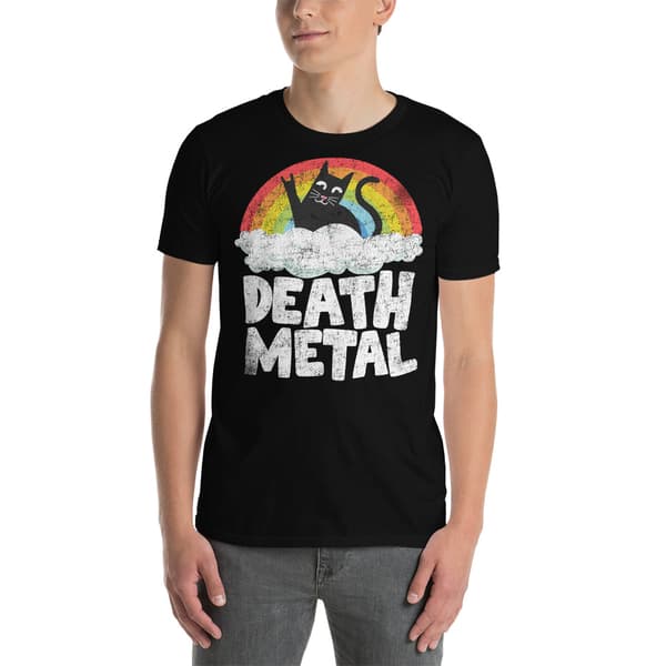 Death Metal Cat T-shirt