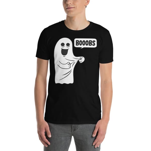 Booobs T-shirt Svart