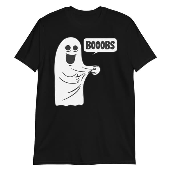 Booobs T-shirt Svart