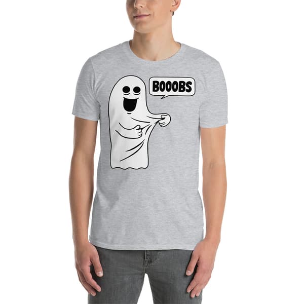 Booobs T-shirt Grå