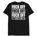 Miniatyrbild 1 av 3: Fuck Off T-shirt Back Print