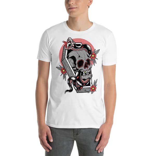 Coffin Skull T-shirt