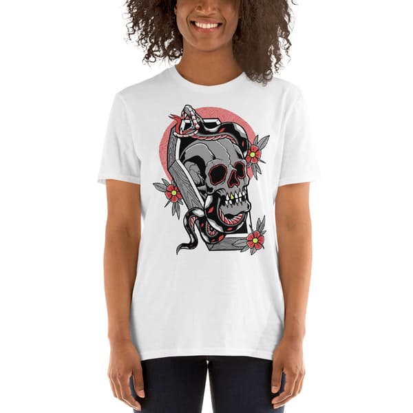 Coffin Skull T-shirt