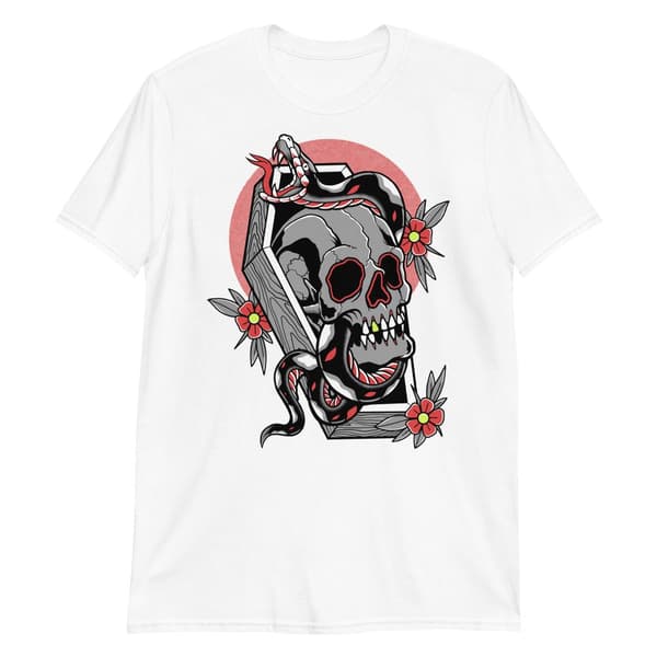 Coffin Skull T-shirt