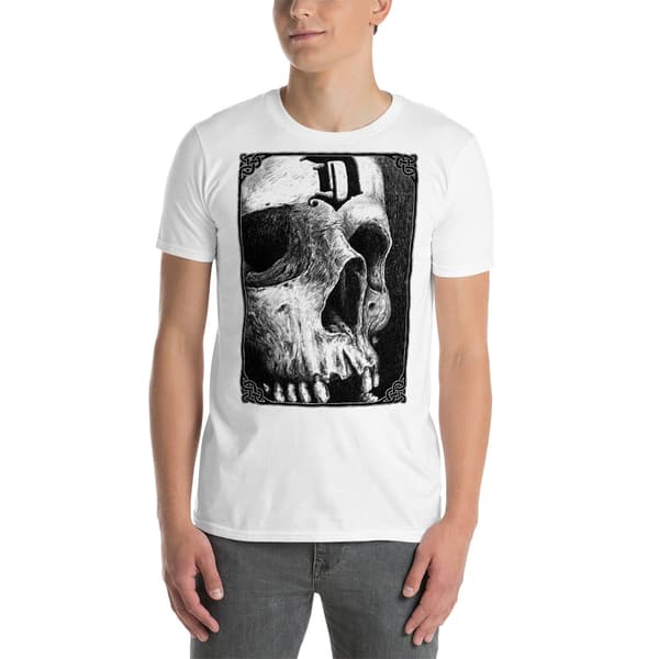 Death Skull T-shirt Vit
