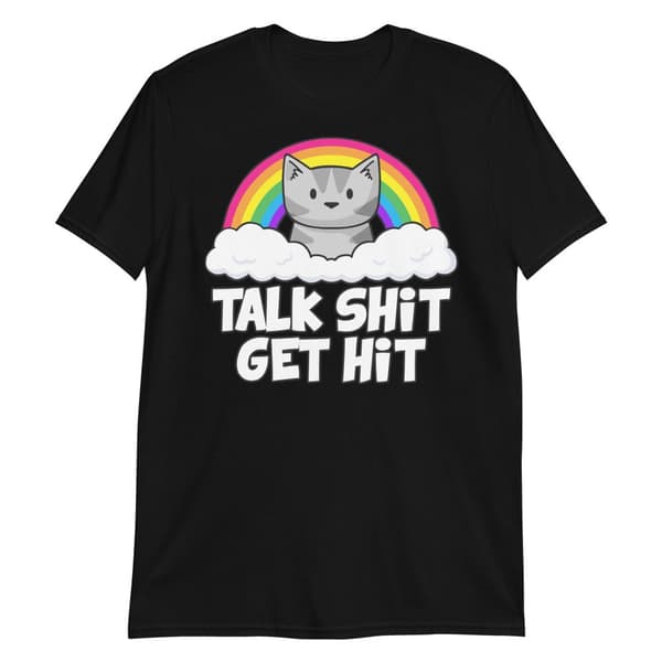 Talk Shit T-shirt Svart