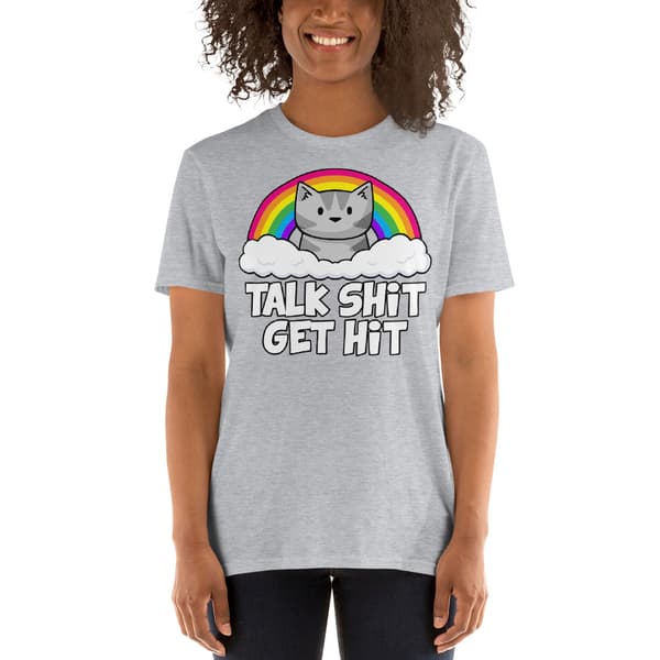 Talk Shit T-shirt Grå
