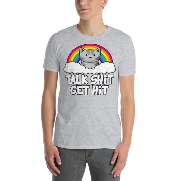 Talk Shit T-shirt Grå