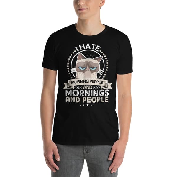 I Hate Morning People T-shirt