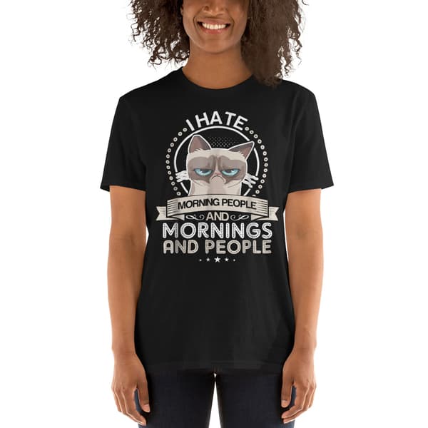 I Hate Morning People T-shirt