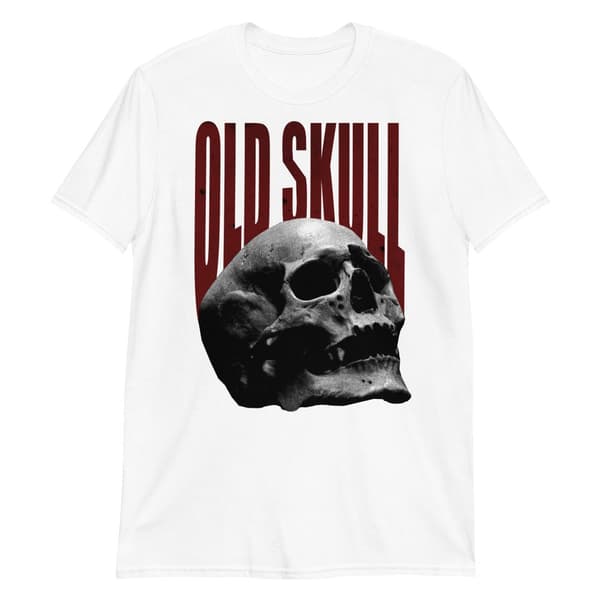 Old Skull T-shirt Vit