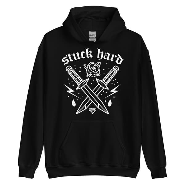 Stuck Hard Hoodie