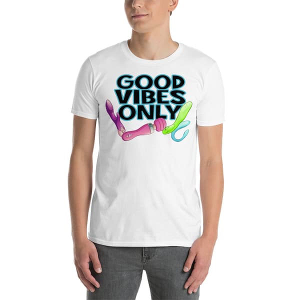 Good Vibes Only T-shirt Vit