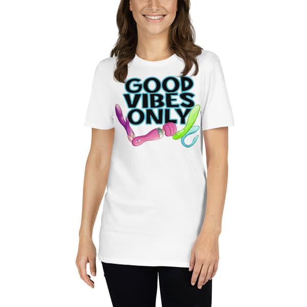 Good Vibes Only T-shirt Vit