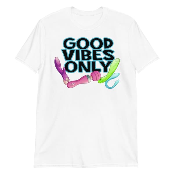 Good Vibes Only T-shirt Vit