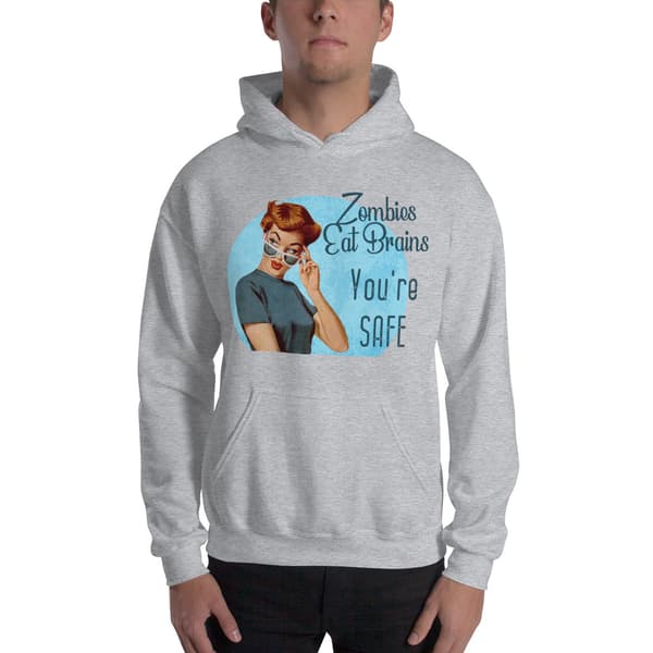 Zombies Eat Brains Hoodie