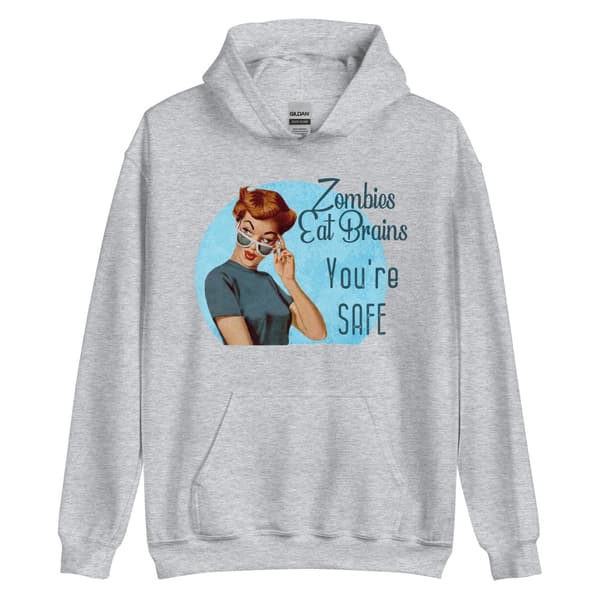 Zombies Eat Brains Hoodie