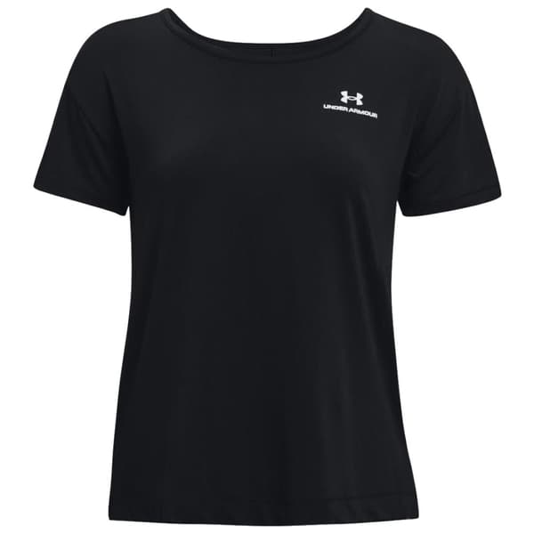 Under Armour Rush Energy Core Short Sleeve 1365683-001, Kvinna, T-shirt, Svart