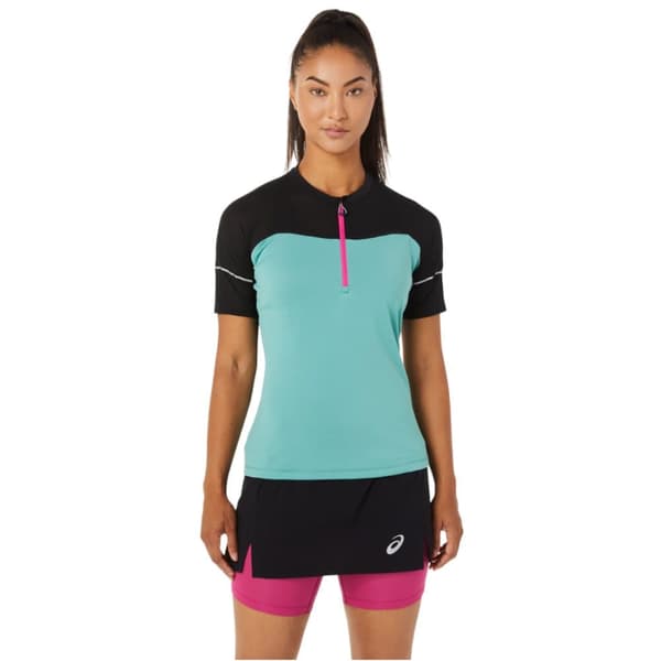 ASICS Fujitrail Top Tee 2012B927-303, Kvinde, T-shirt, Blå Blue M