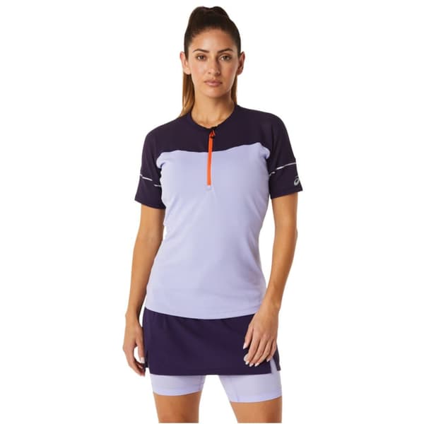 ASICS Fujitrail Top 2012B927-500, Kvinna, T-shirt, Lila Purple S