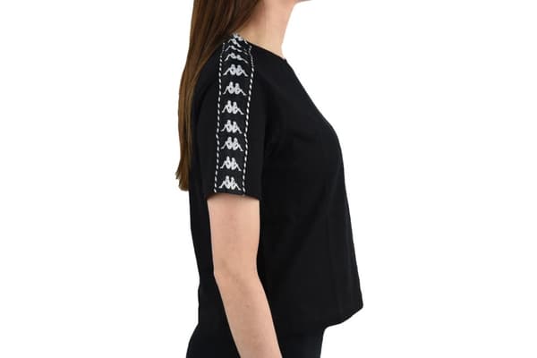Kappa Inula T-Shirt 309090-19-4006, Kvinna, T-shirt, Svart