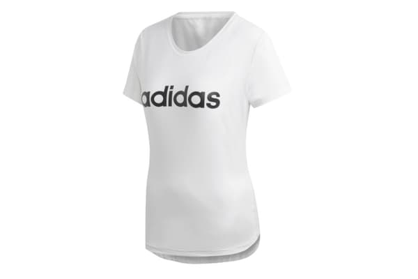 adidas Design 2 Move Logo Tee DU2080, Kvinde, T-shirt, Hvid
