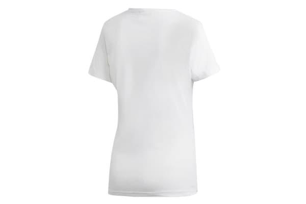 adidas Design 2 Move Logo Tee DU2080, Kvinde, T-shirt, Hvid