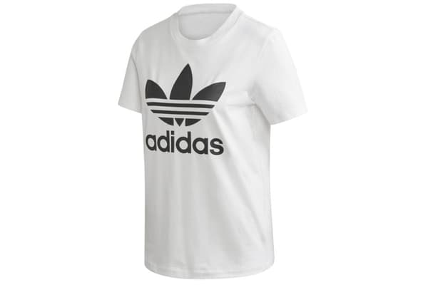 adidas Trefoil Tee FM3306, Kvinde, T-shirt, Hvid