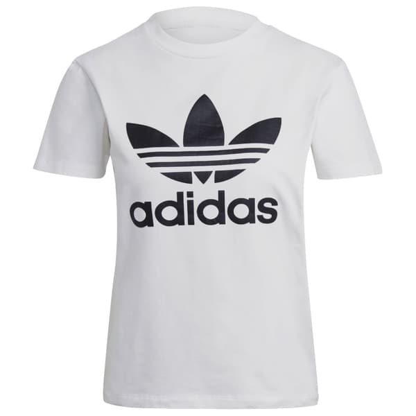 adidas Adicolor Classics Trefoil Tee GN2899, Kvinna, T-shirt, Vit White 36