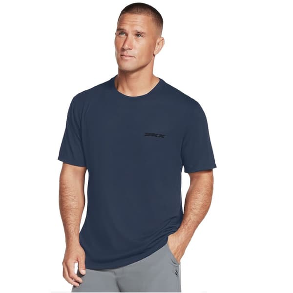 Skechers Dri-Release SKX Tee M1TS274-NVY, Man, T-shirt, Marinblå Navy M