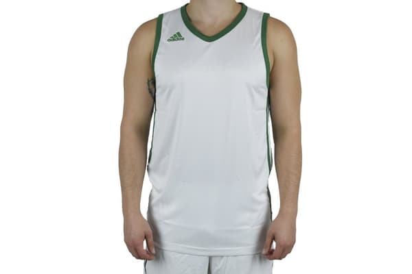 adidas E Kit JSY 3.0 S07283, Mand, T-shirt, Hvid White 3XLT